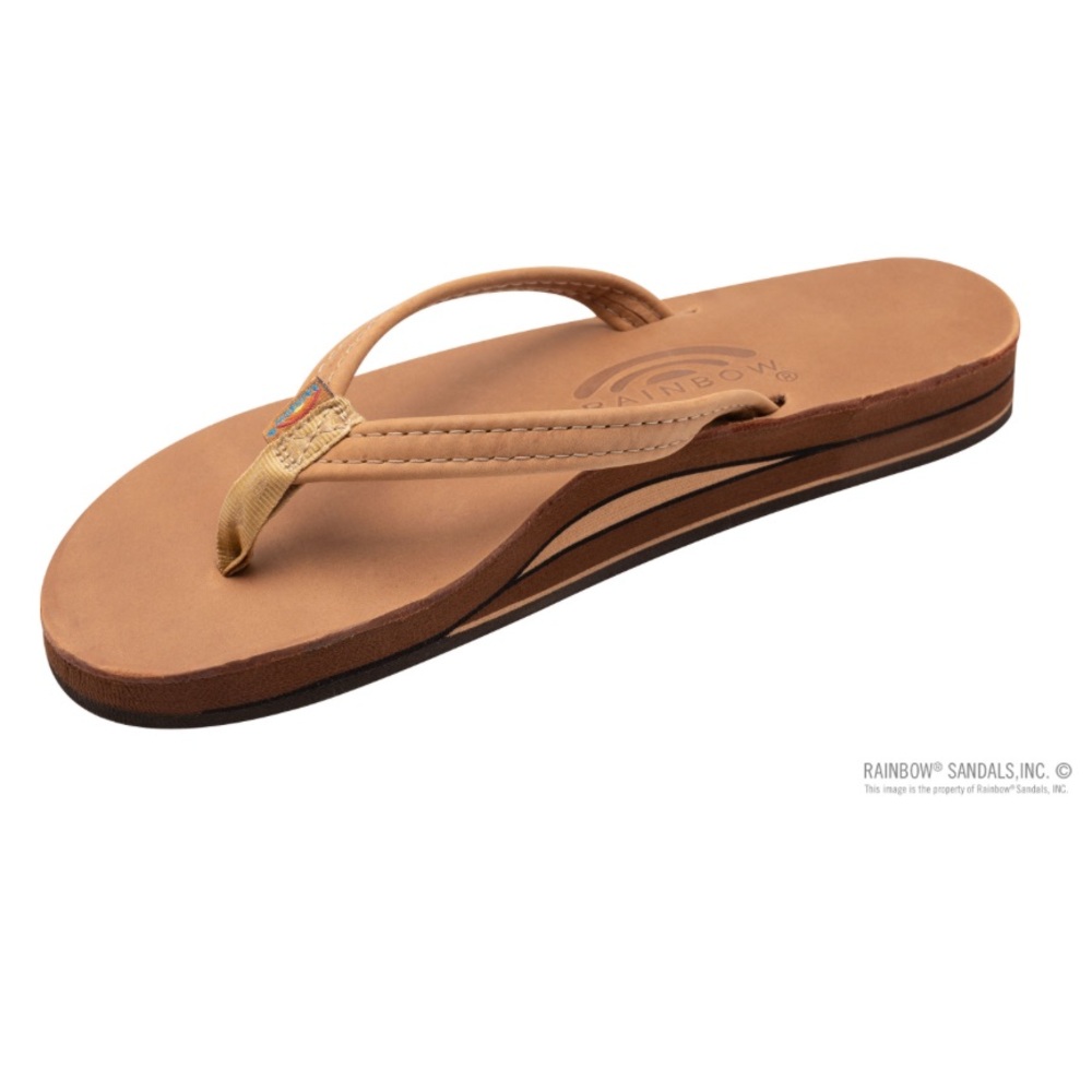 Rainbow LIKE NEW Small Double Layer Narrow Strap